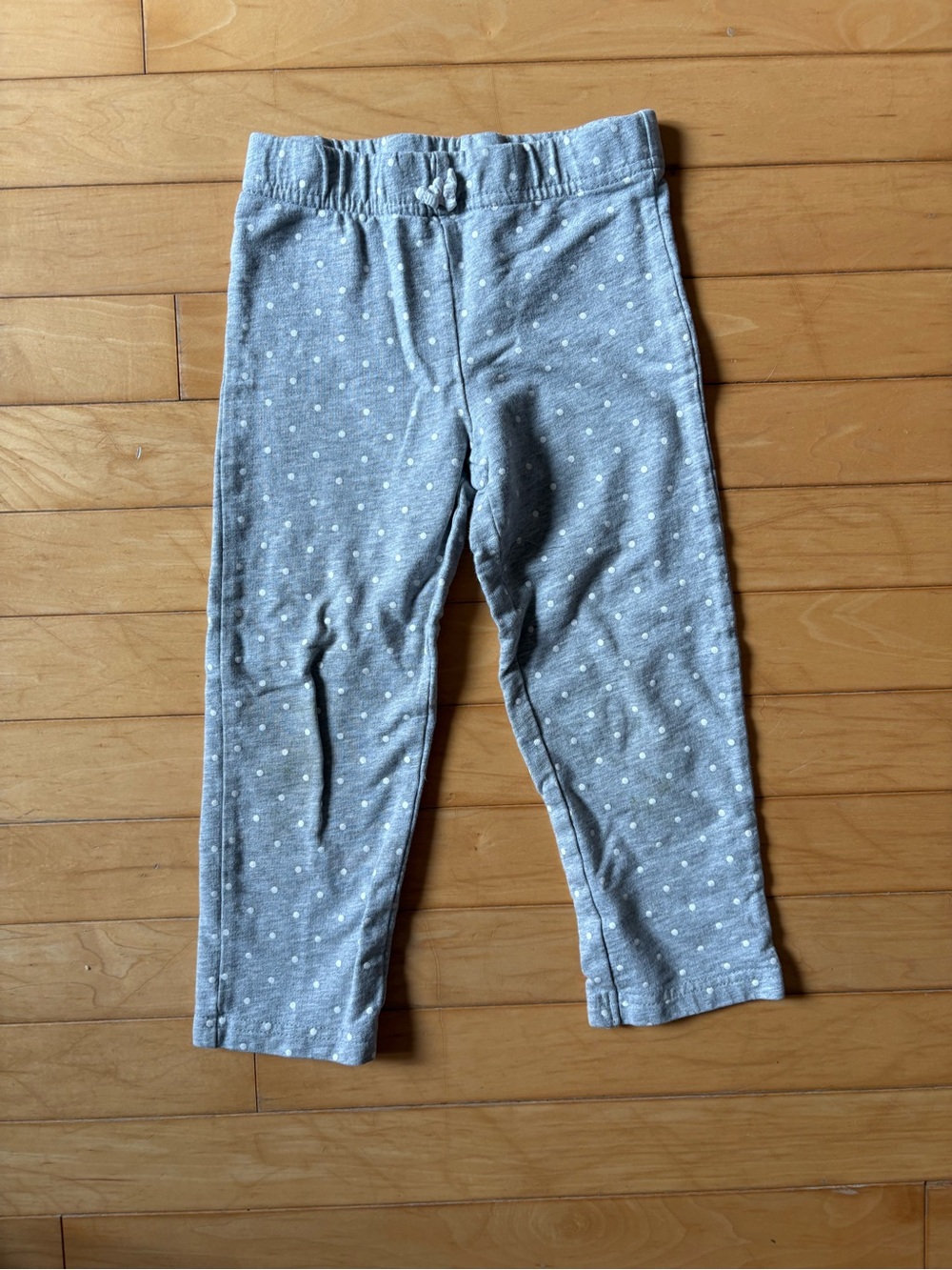 Carter's Gray Polka Dot Pajama Bottoms